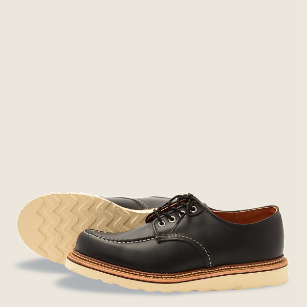 Red Wing Mens Classic - Chrome Leather - Oxford Black - 8974KTHYD